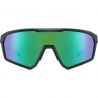 Lunettes de soleil Cébé Asphalt (Black Gunmetal Matte Zone Grey Cat.3 Red) homme