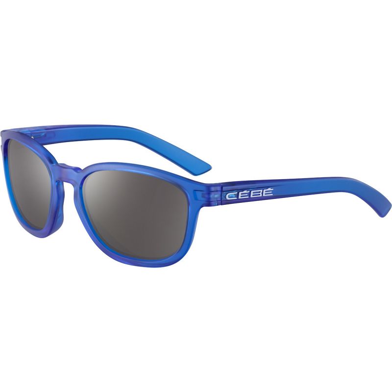 Sunglasses Cébé Oreste (Navy Matte - Zone Blue Light Grey Cat.3) children
