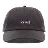 Mn Vans Curved Bill Vans Black