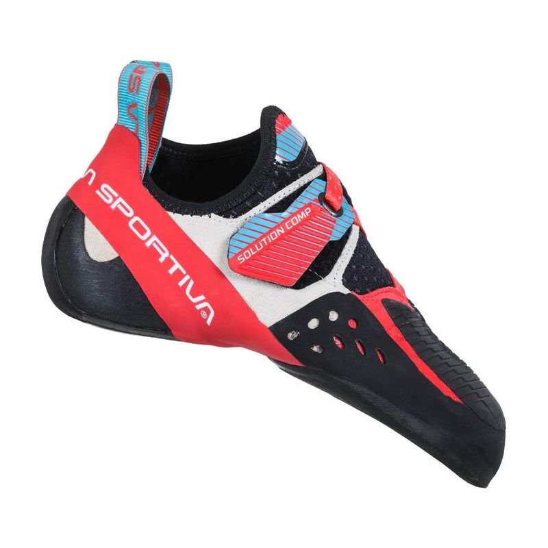 Klimschoenen La Sportiva Solution Comp (Hibiscus/Malibu blauw) Dames