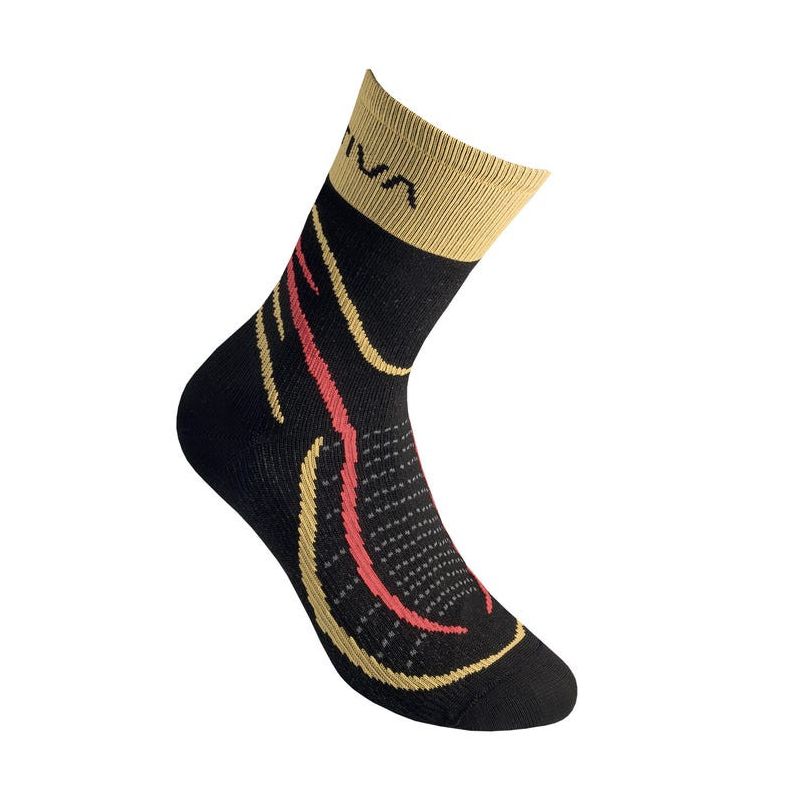Chaussettes de running/trail La Sportiva Sky Socks (Black/Yellow)