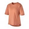 W's S/s Merino Bike Jersey Mellow Melon