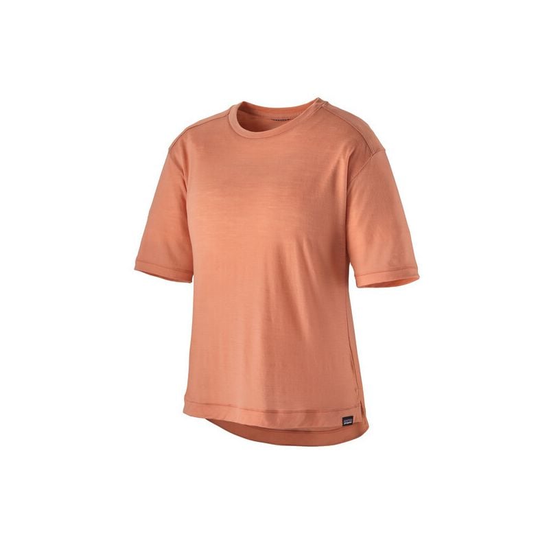 T-shirt PATAGONIA Merino Bike Jersey (Mellow Melon) femme
