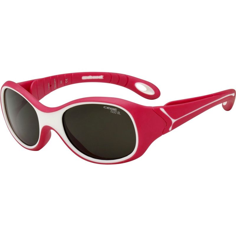 Bril Cébé S'kimo (Rasperry White Matte - Zone Blue Light Grey cat 3) Baby