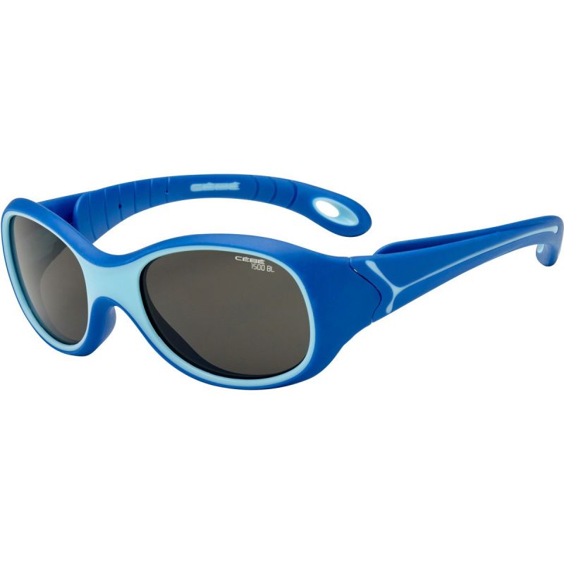 Lunettes Cébé S'kimo (Marine Blue Light Blue Matte - Zone Blue Light Grey cat 3) Bébé