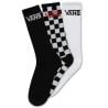 Calcetines Vans 3 Pares Mn Classic Crew - 39.5/42.5 (Negro/Checkerboard)