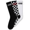 Vans 3 Pairs Mn Classic Crew Socks - 39.5/42.5 (Nero/Checkerboard)