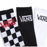 Vans Mn Classic Crew (9.5-13, 3pk) Black/checkerboard
