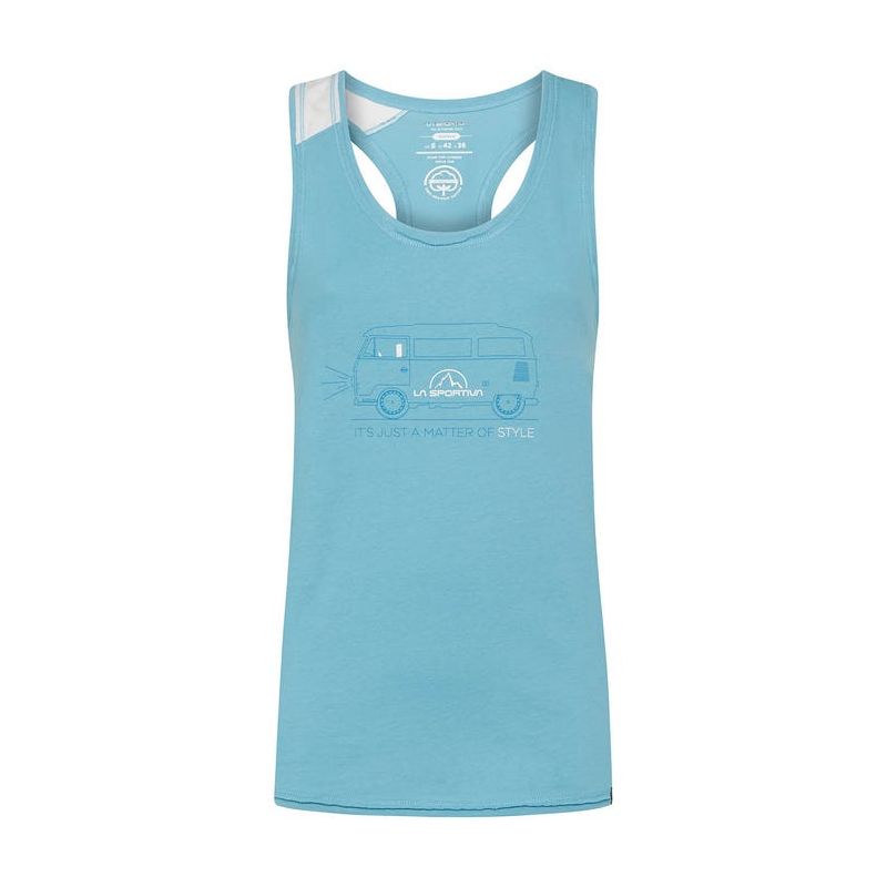 La Sportiva Van Tank W (Pacific Blue) vrouwen tanktop