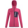 Micro fleece Millet Trilogy Lightgrid Hoodie (Roze) Dames