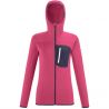 Micropolar Millet Trilogy Sudadera con capucha Lightgrid (rosa) Mujer