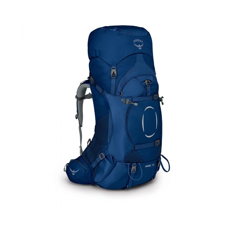Women's hiking backpack Osprey Ariel 55 (Ceramic Blue)