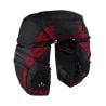 Bike bag Vaude Karakorum Pro 65L (Black/Carmine)