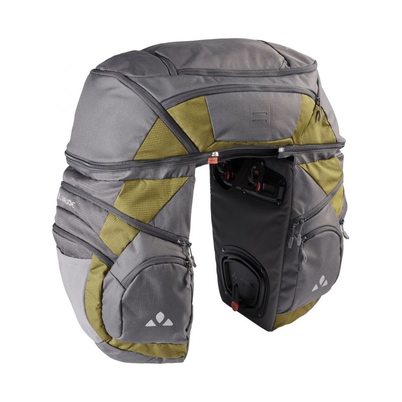 Vaude Karakorum Pro bike bag (iron/bamboo)
