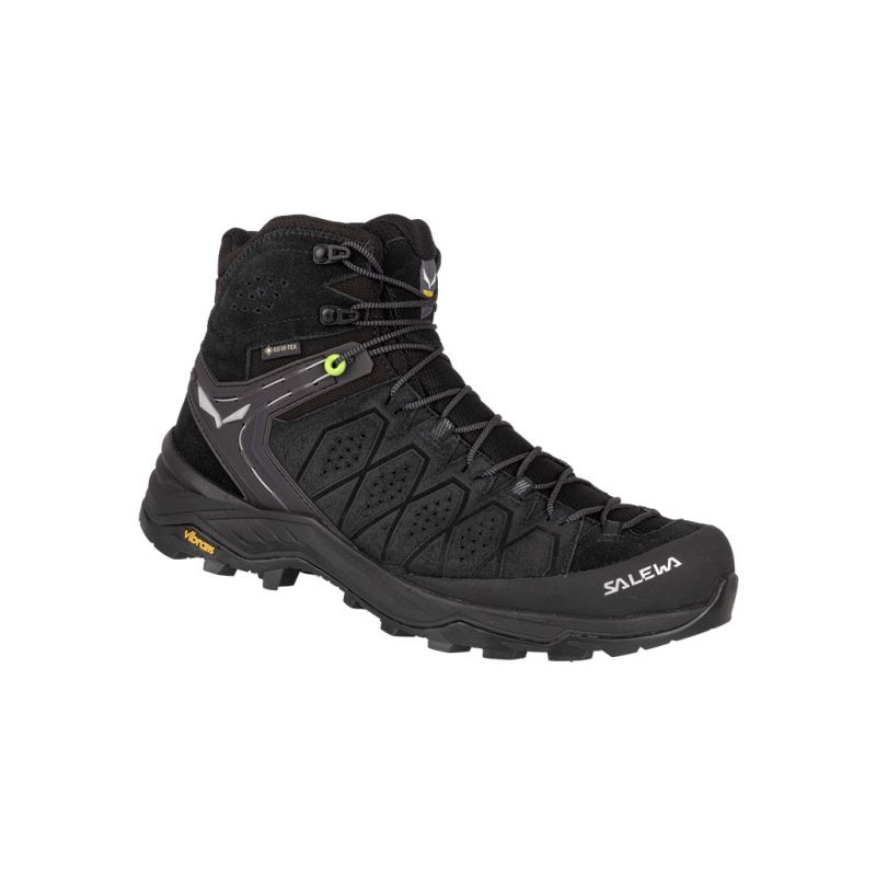 Wandelschoenen Salewa MS ALP TRAINER 2 MID GTX (Black/black) heren