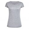 T-shirt Salewa Dames Puez Melange Dry (grijs)