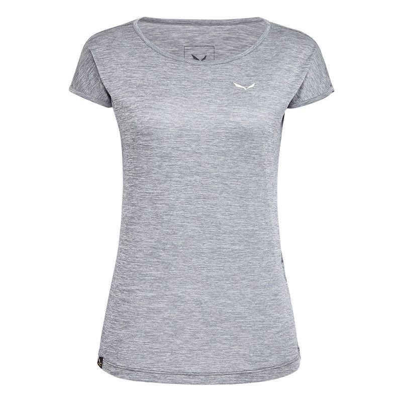 T-shirt Salewa Puez Melange Dry (grey) Women's