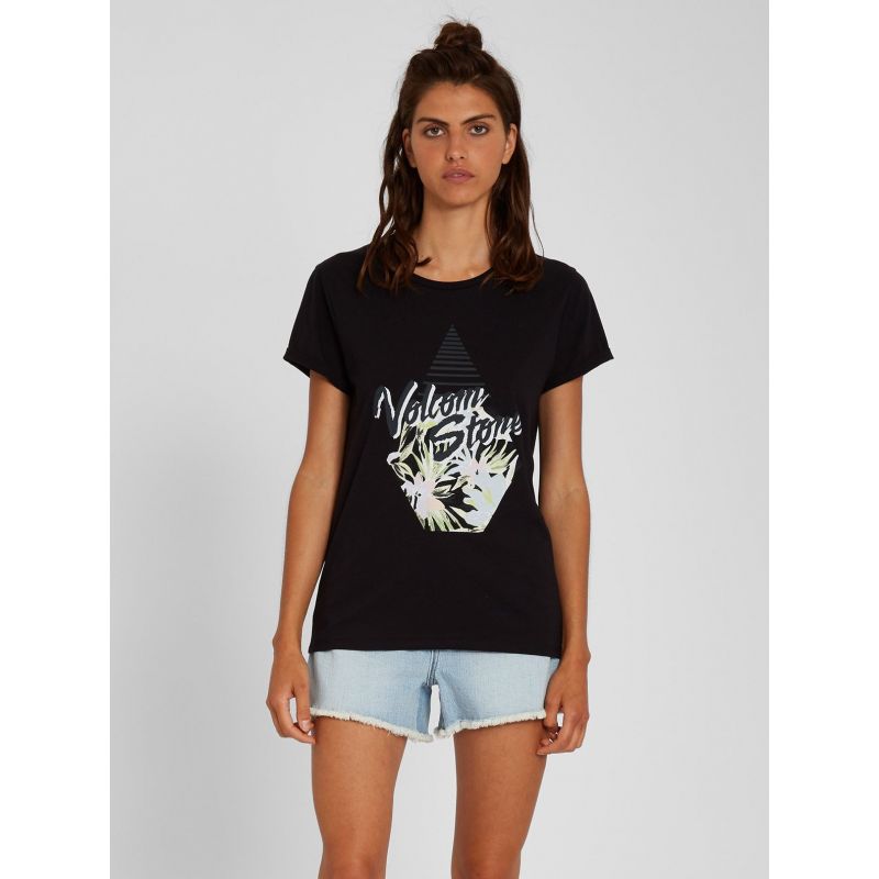 VOLCOM Radical Daze T-skjorte (svart) Kvinne