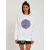 VOLCOM CORAL MORPH CREW WHITE