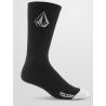VOLCOM FULL STONE SOCK 3PK BLACK