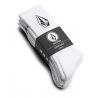 VOLCOM FULL STONE SOCK 3PK WHITE