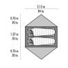 Hubba Hubba Nx Tent - Gray (durashield Version) Msr Gray