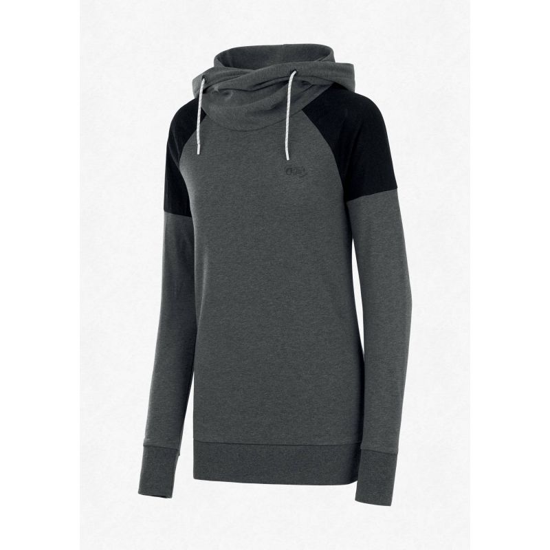 Sweat à capuche PICTURE Ello Sweat (Dark grey Melange) femme