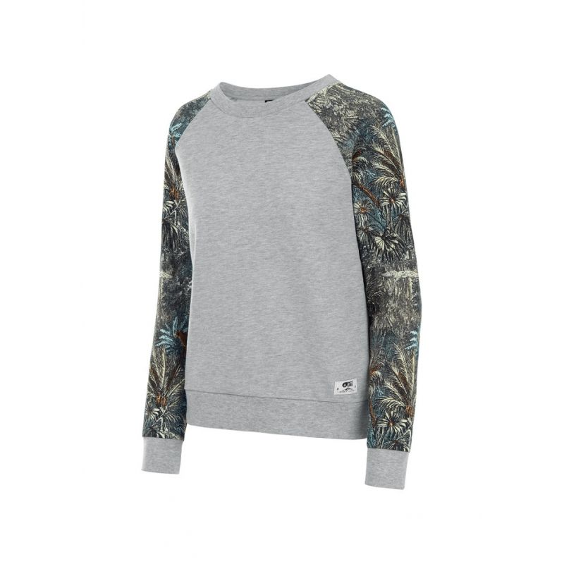 Sweat PICTURE Blayr Crew (Grey Melange) femme