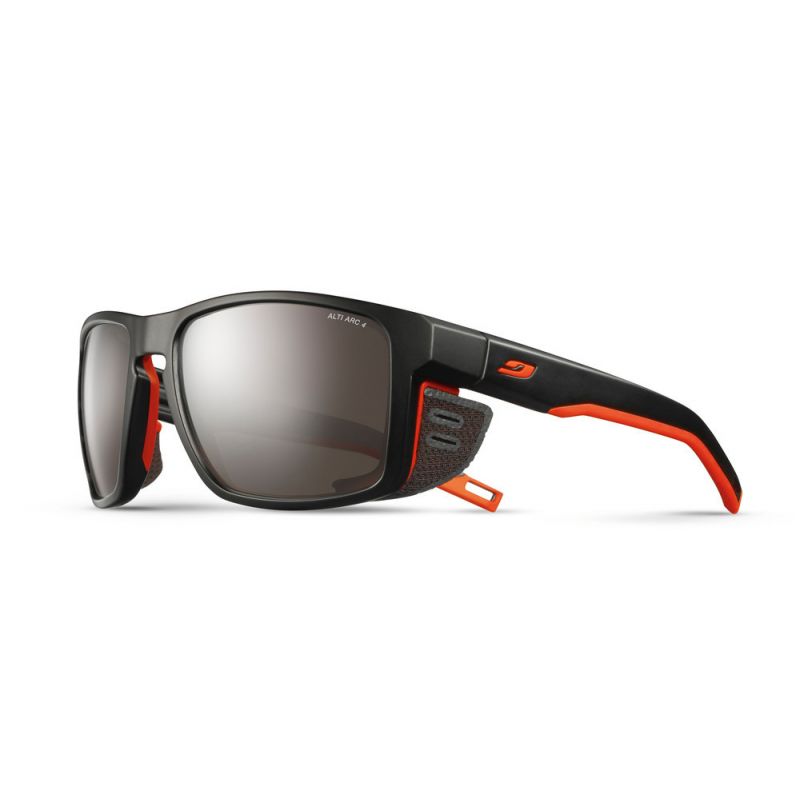 Julbo Shield-solbriller (svart/oransje - Alti Arc 4)