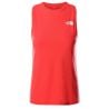 Camiseta de tirantes The North Face Foundation Logo (Horizon Red) Mujer