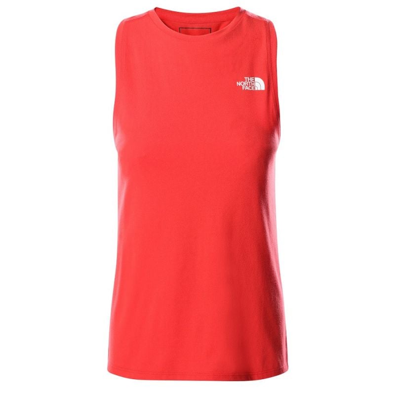 The North Face Foundation Logo Tank Top (Horizon Red) Women