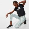 The North Face New Flex High Rise 7/8 Legging (Wrought Iron Surreal Sky Print) donna