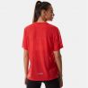 The North Face Up With The Sun ( Horizon Red) women's running shirt