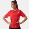 The North Face Up With The Sun (Horizon Red) Damen Laufshirt