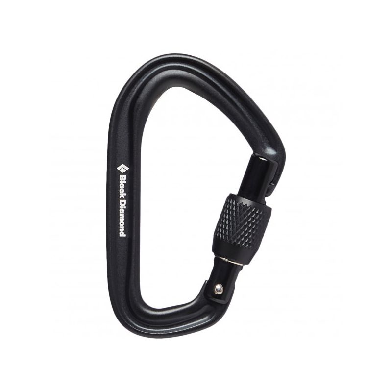 DIAMOND Hotforge Screwgate Carabiner Karabiner (Schwarz)