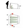 Tent Lightent 3 Pro Olive Green Ferrino Olive Green