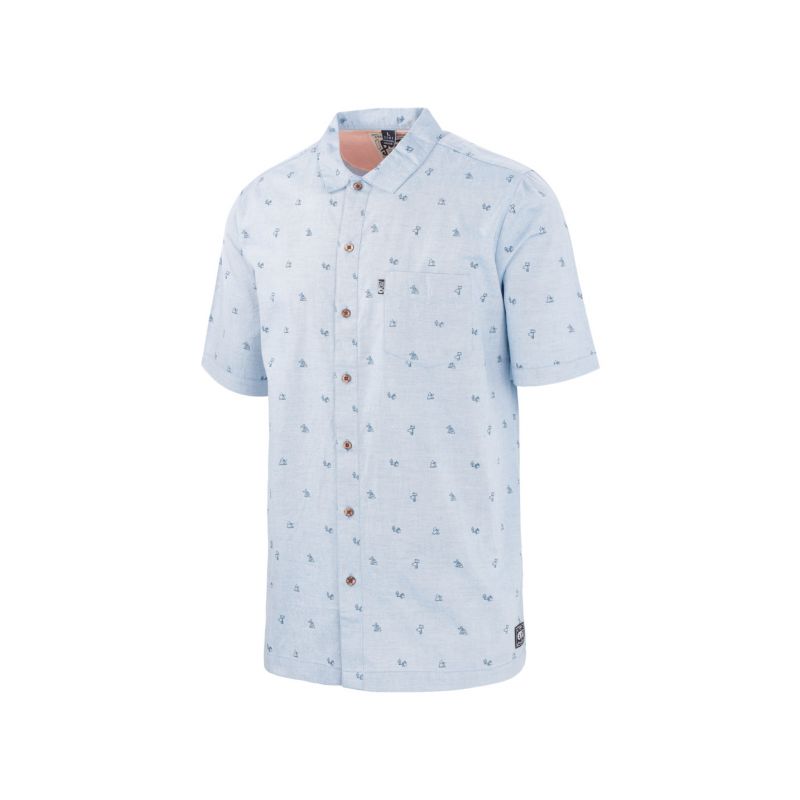 Chemise manches courtes PICTURE Mc Manatee Ss (Blue) homme