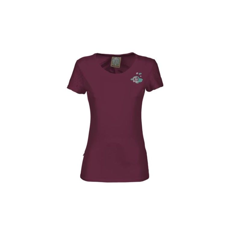 T-shirt E9 N Drops (magenta) femme