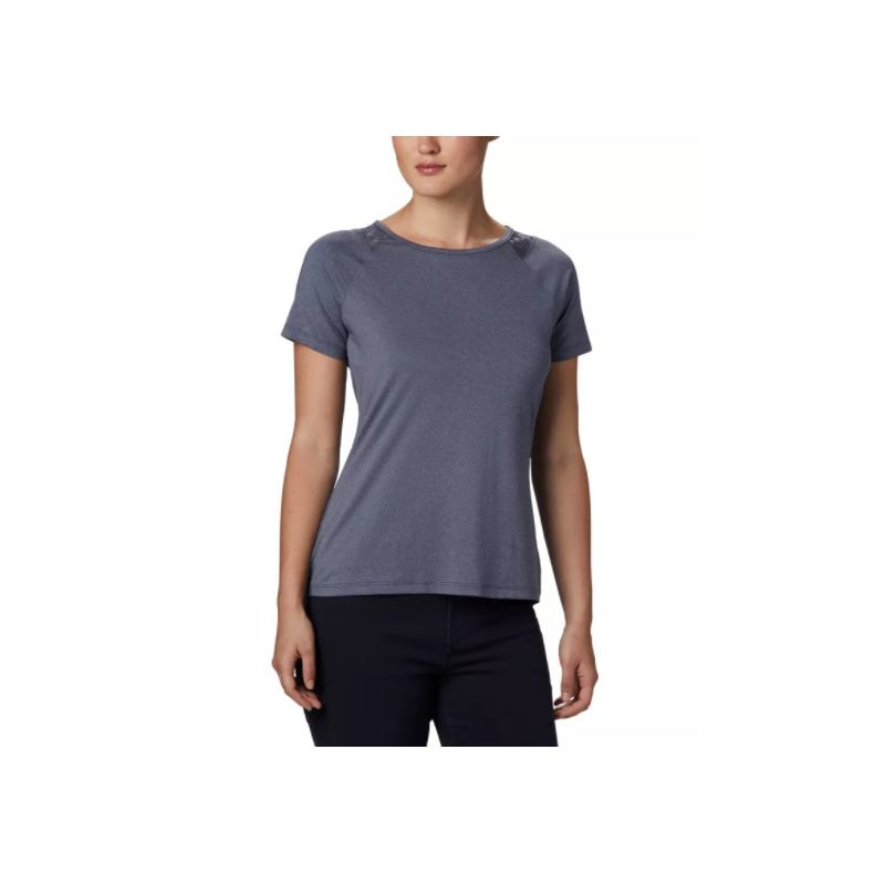 Camiseta Columbia Peak To Point (Nocturnal Heather) Mujer