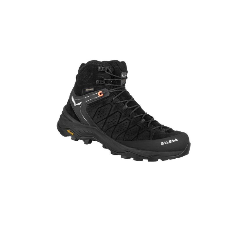 Wandelschoenen Salewa WS ALP TRAINER 2 MID GTX (black/black) Dames