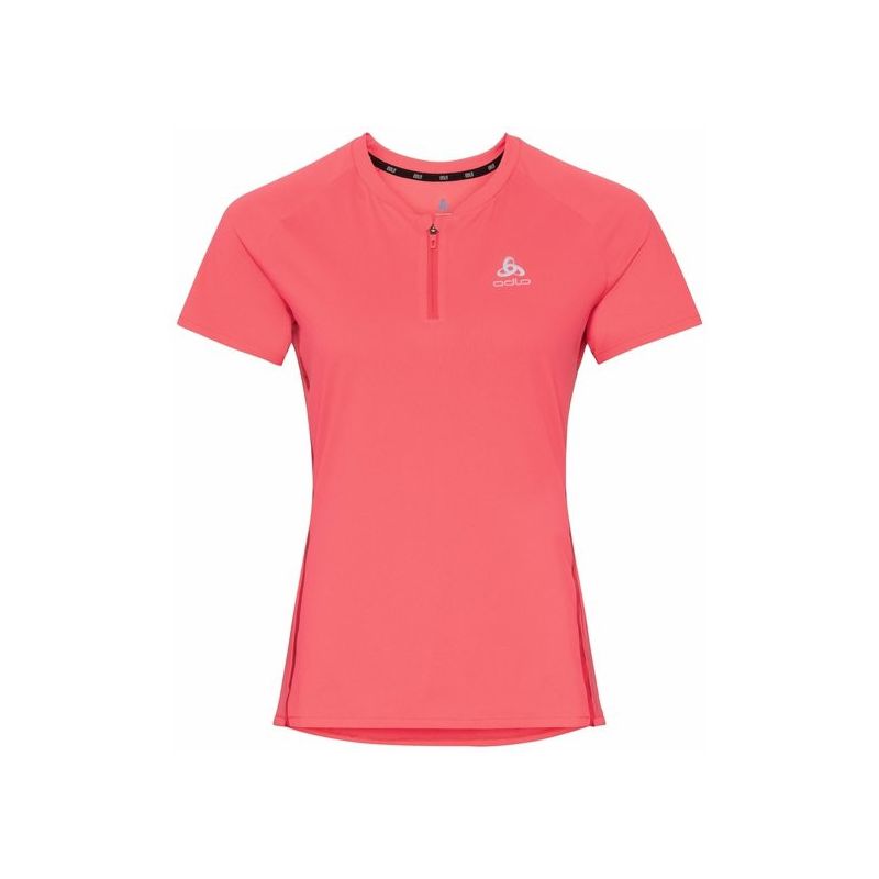 Maglietta 1/2 Zip Odlo Axalp Trail (siesta) Donna