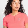 T-shirt 1/2 Zip Axalp Trail Odlo (siesta)