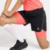Short 2 En 1 Axalp Odlo (black - Siesta)