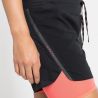 Short 2 En 1 Axalp Odlo (black - Siesta)