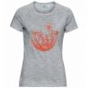 T-shirt Mc Concord Odlo (stone Grey Melange - Flower Graphic Ss21)