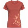 T-shirt ODLO Concord (burnt Sienna - Vine Graphic) Femme