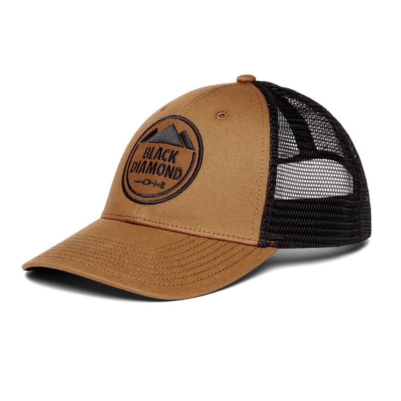 Black Diamond Bd Low Profile Trucker Cap (Dark Curry-sort)