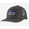 Gorra Trucker PATAGONIA P-6 Logo (Gris Forja)