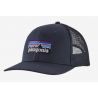 PATAGONIA P-6 Logo Trucker hattu (laivastonsininen)