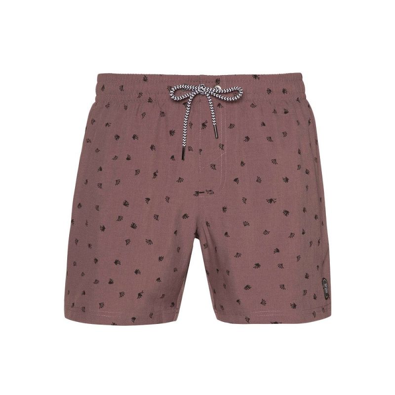 Short de bain court Protest Barat (Marron Fabric) Homme